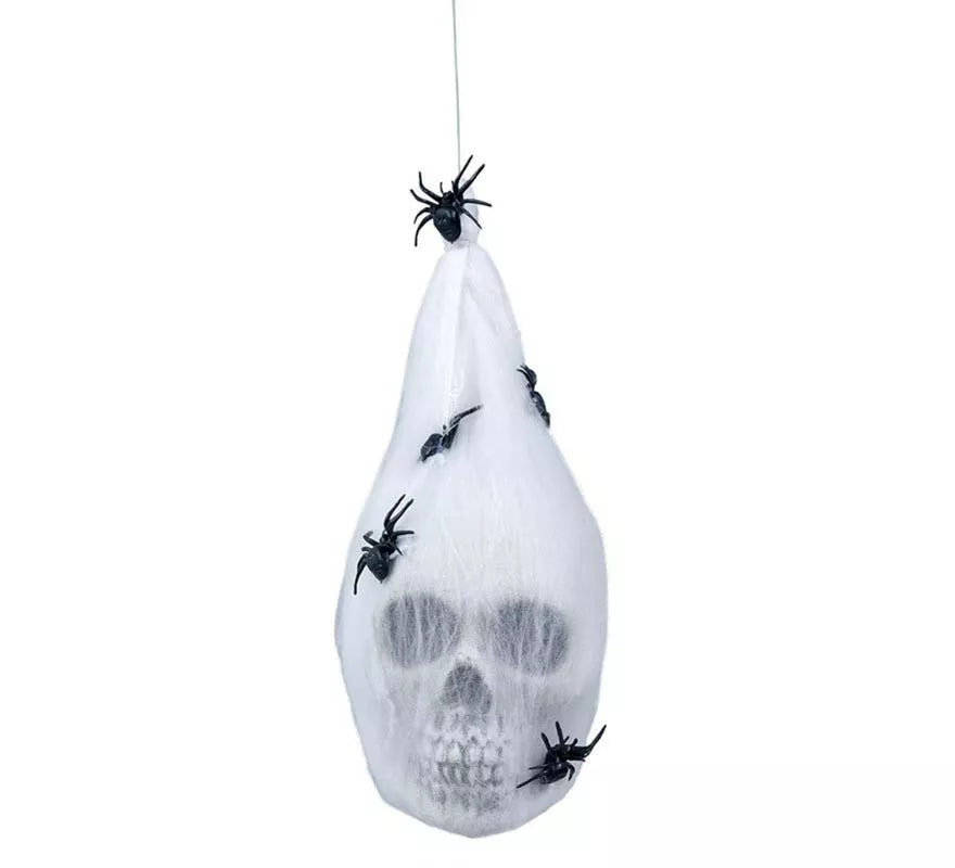 Translation missing: it.Bolsa Telaraña con Calavera de 25 cm