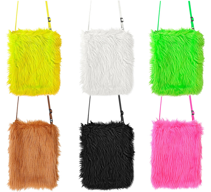 Bolso de Peluche en varios colores