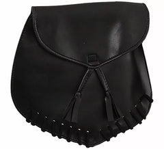 Borsa medievale nera 26x24 cm