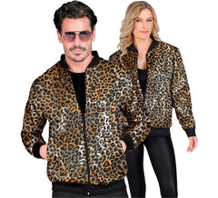 Bomber classico alla moda con stampa animalier per adulti