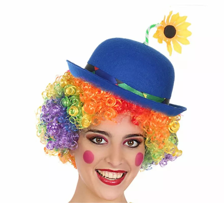 Translation missing: it.Bombín de Payaso con Flor en varios colores