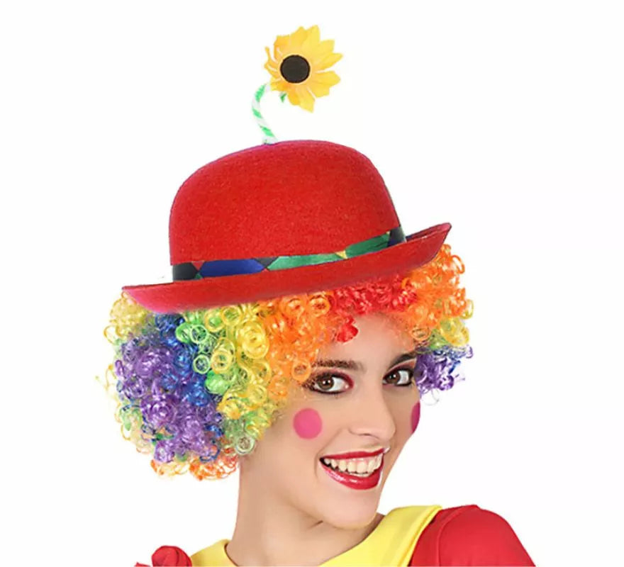Translation missing: it.Bombín de Payaso con Flor en varios colores