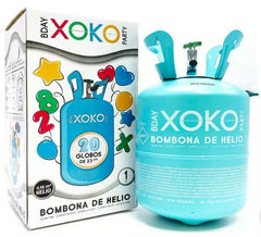 Bombola di elio da 5 litri o 0,16 m3 per riempire 20 palloncini