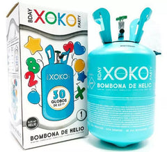 Bombola di elio da 7,1 litri o 0,25 m3 per riempire 30 palloncini