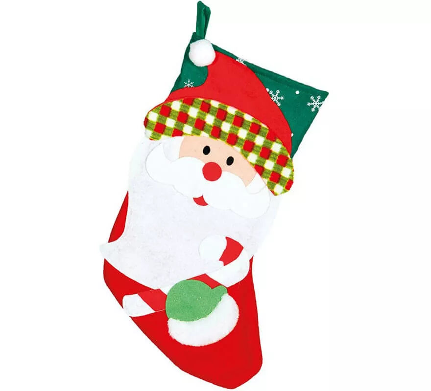 Translation missing: es.Bota de Papá Noel con Barba 46 cm