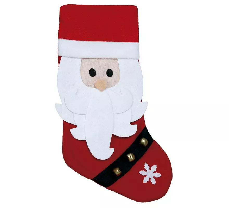 Translation missing: es.Bota de Papá Noel con Cascabeles de 48 cm