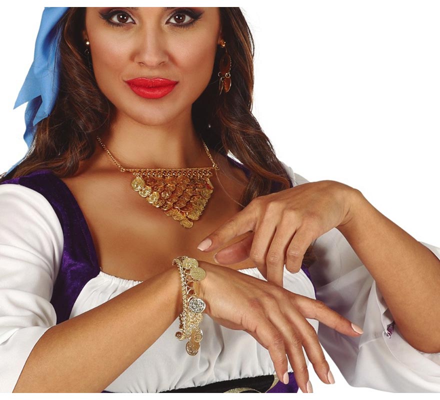 Translation missing: it.Brazalete con Monedas Doradas