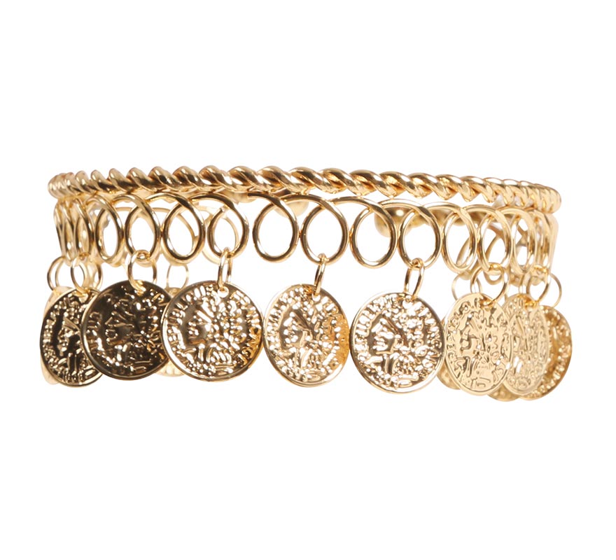 Translation missing: it.Brazalete con Monedas Doradas