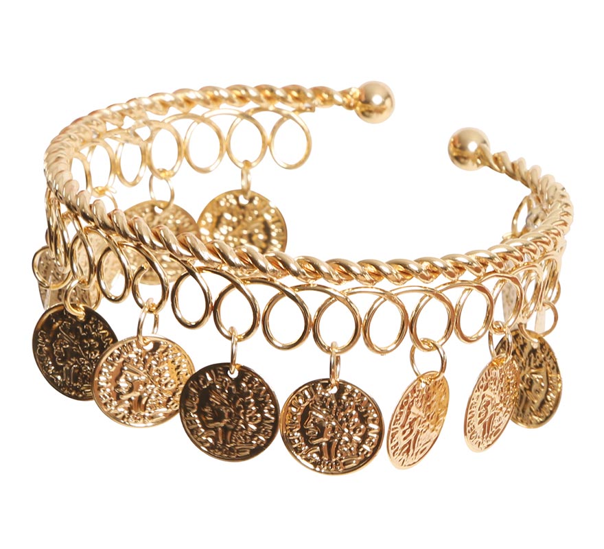 Translation missing: it.Brazalete con Monedas Doradas