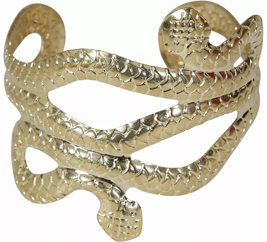 Translation missing: it.Brazalete de Serpiente metálico adulta