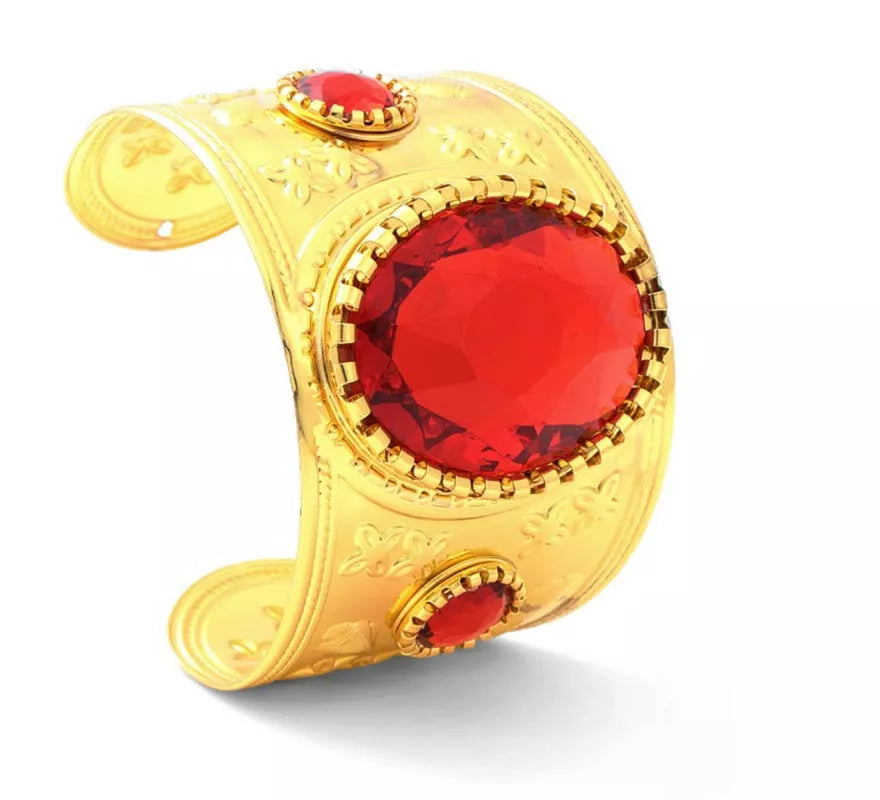 Translation missing: it.Brazalete Romano con Piedra roja