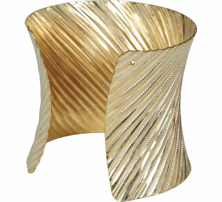 Translation missing: it.Brazalete metálico dorado adulto