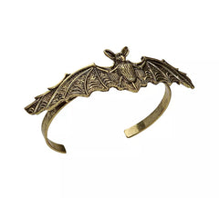 Brazalete Murciélago Dorado Envejecido