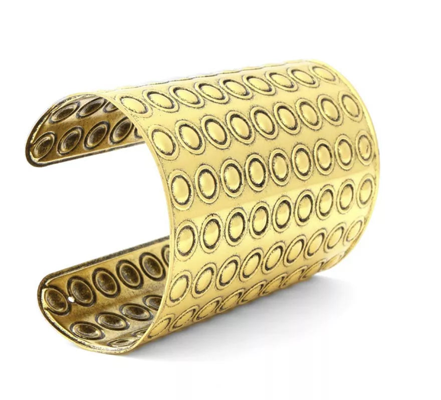 Translation missing: es.Brazalete Romano largo dorado