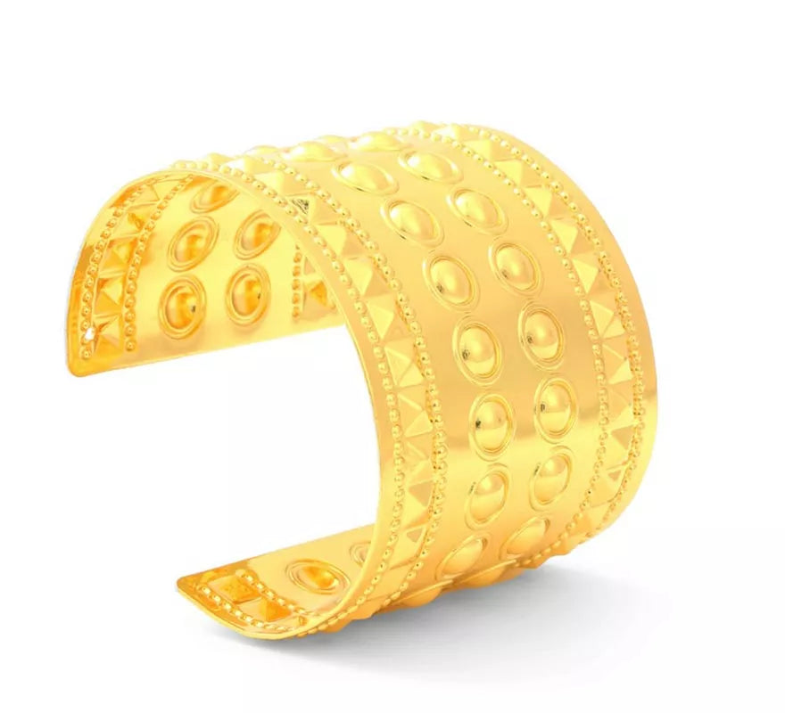 Translation missing: es.Brazalete Romano puntos dorados