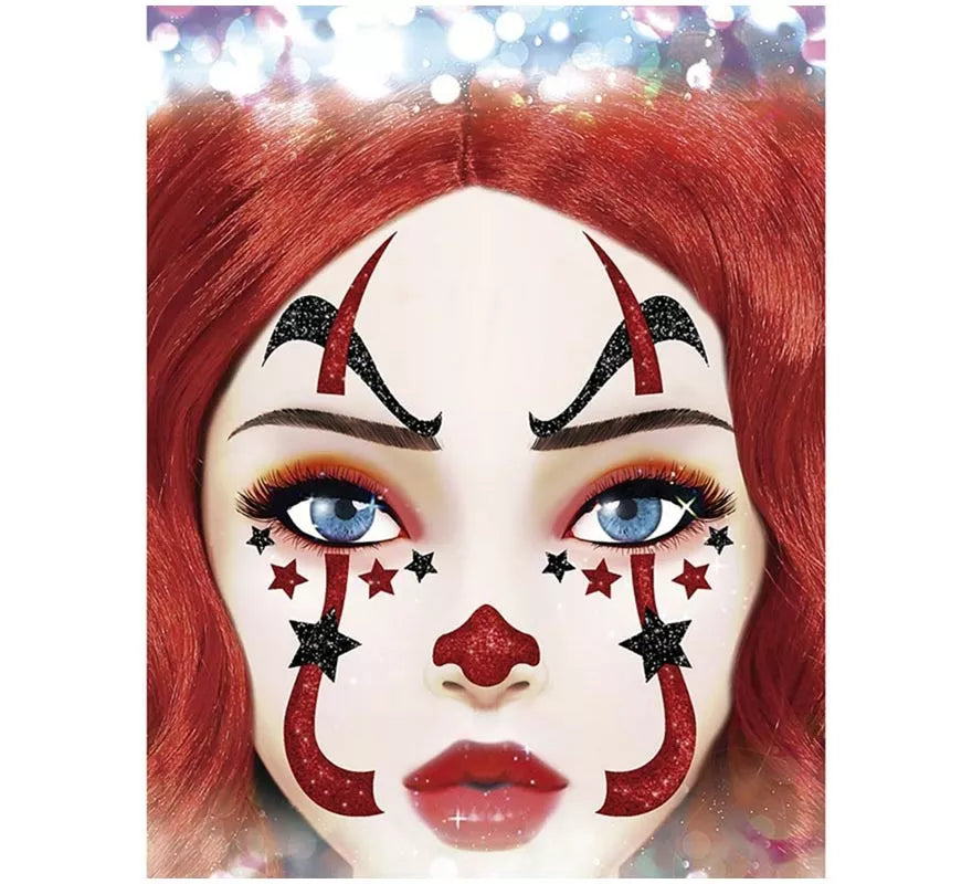 Translation missing: it.Brillantina Facial Payaso de 20x20 cm