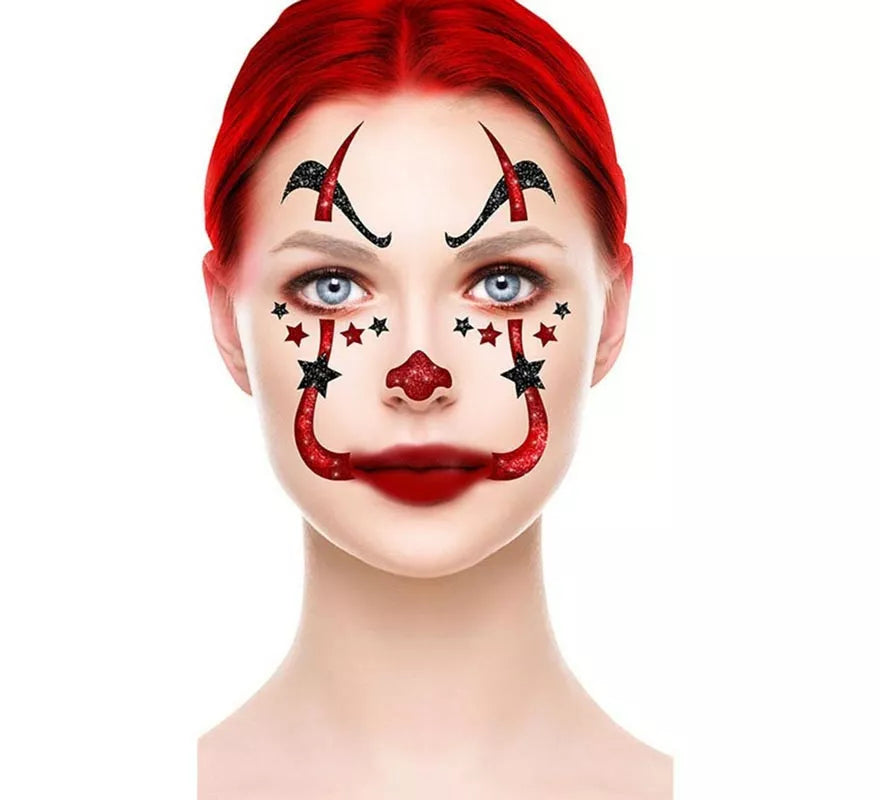Translation missing: it.Brillantina Facial Payaso de 20x20 cm