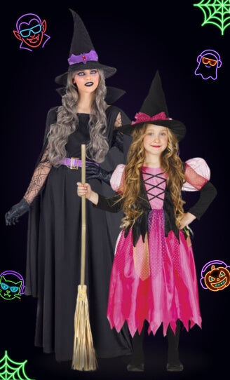 Costumi da streghe e maghi