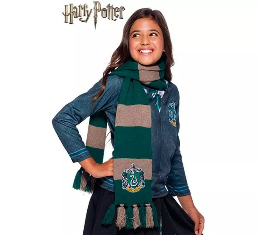 Translation missing: it.Bufanda de Slytherin Harry Potter para niños