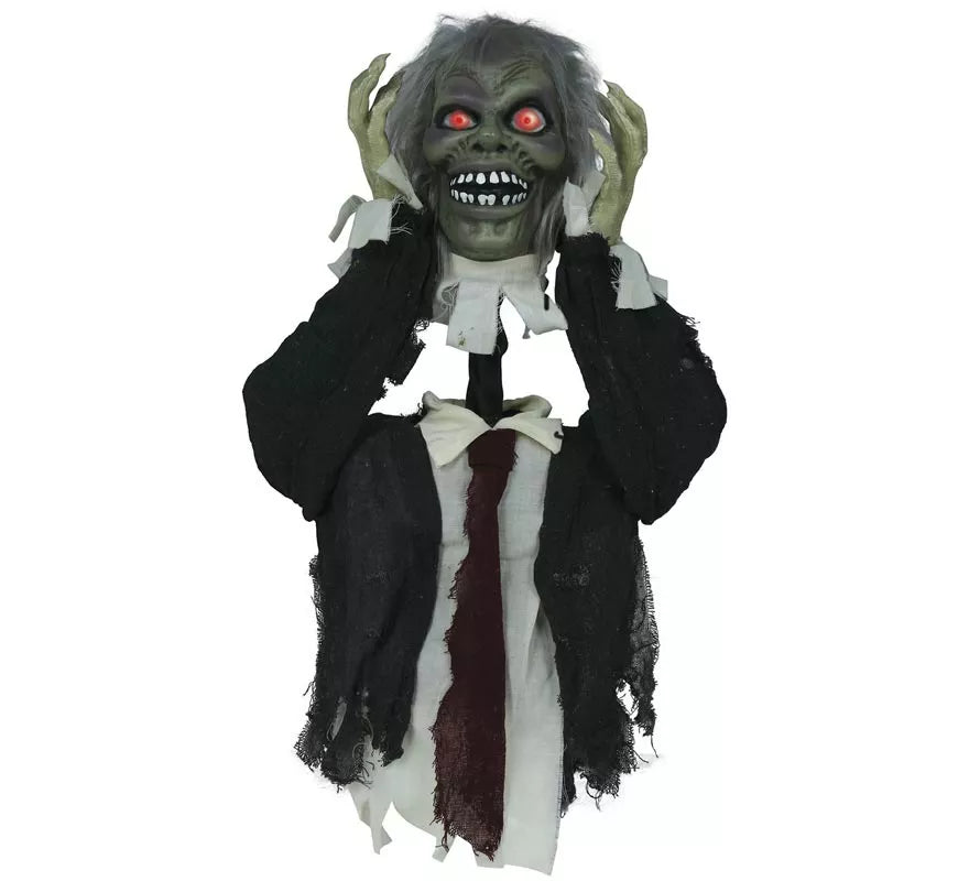 Translation missing: it.Busto de Zombie con Luz de Sonido y Movimiento de 55 cm