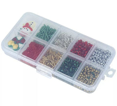 Scatola da 1100 pezzi per braccialetti di Natale