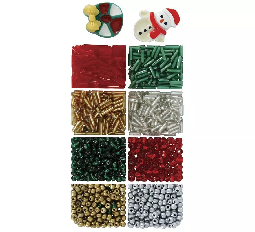 Translation missing: es.Caja de 1100 Piezas para Pulseras de Navidad