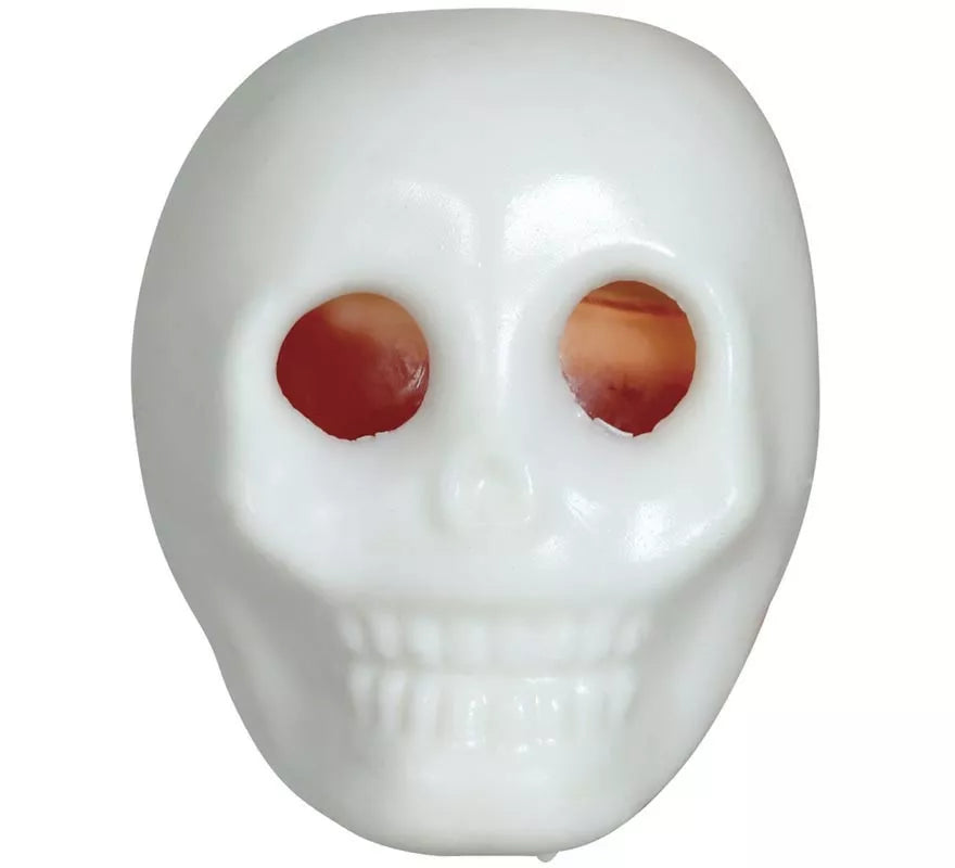 Translation missing: it.Caja de 12 Calaveras con Gusanos en el cerebro Elásticos 8 cm