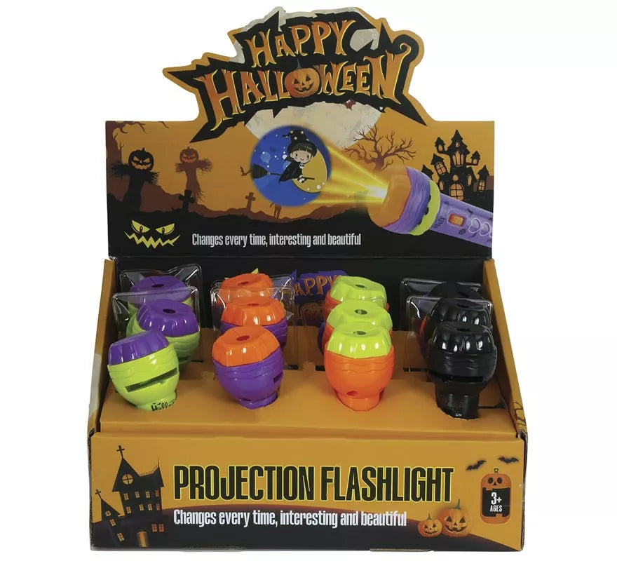 Translation missing: es.Mini Proyector de Imágenes de Halloween de 11,5 cm en modelos surtidos