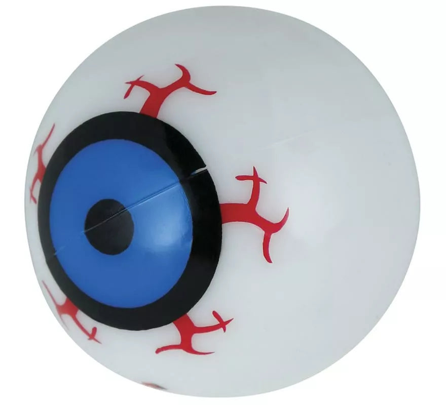Caja de 12 Pelotas Saltarinas con Luz Ojos de 5,5 cm