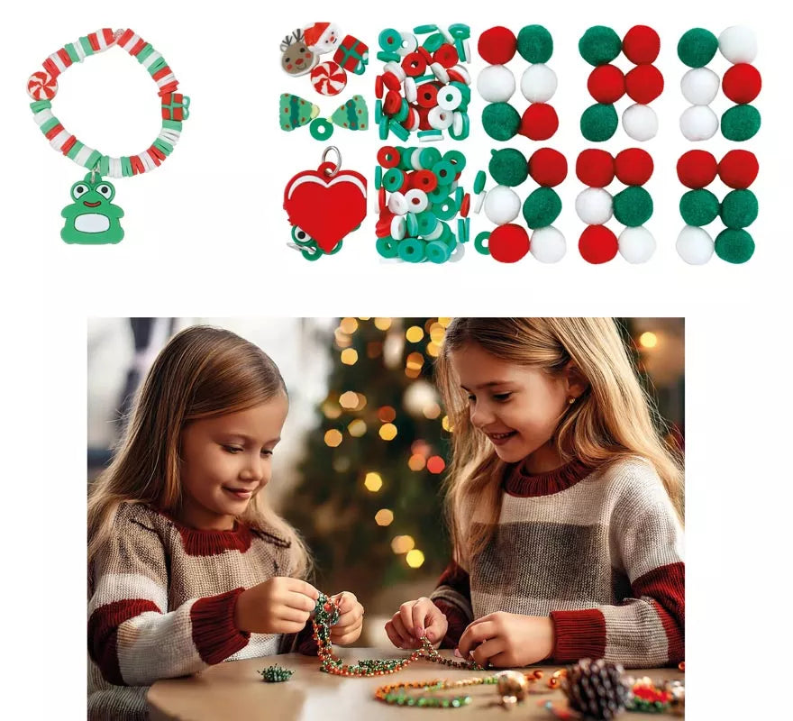 Translation missing: it.Caja de 164 Piezas para Pulseras de Navidad
