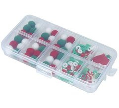 Scatola da 164 pezzi per braccialetti natalizi