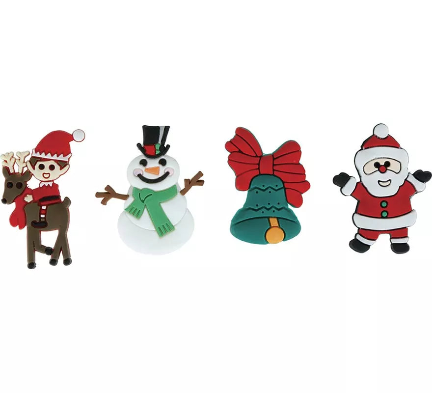 Translation missing: es.Caja de 25 Anillos de Navidad con Luz de 3,5 cm