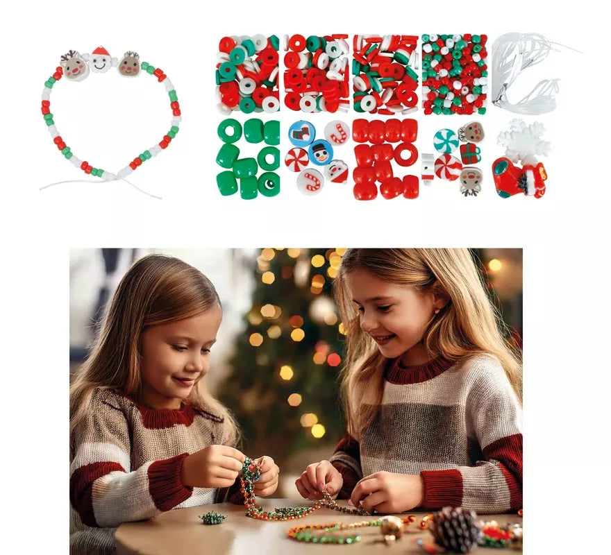 Translation missing: it.Caja de 450 Piezas para Pulseras de Navidad
