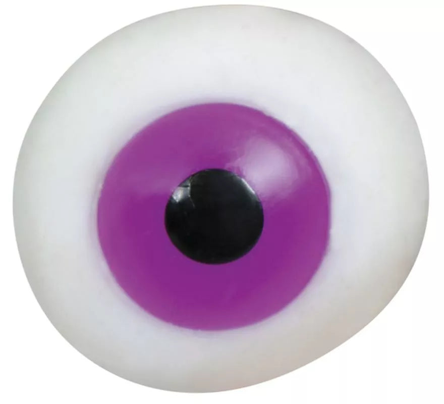 Caja de 48 Pelotas Ojos de Goma 2 cm
