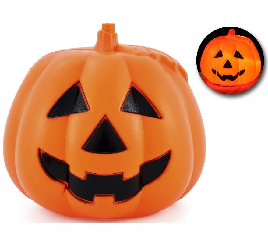 Calabaza con Luz y Sonido de 23x20 cm