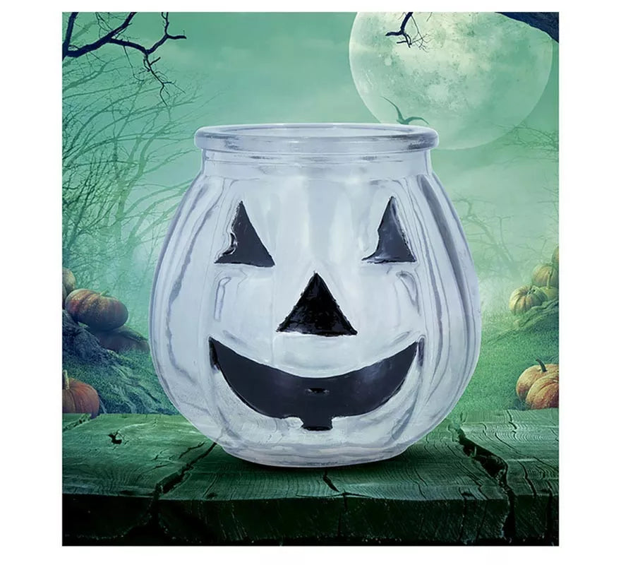Translation missing: it.Calabaza de Cristal Transparente para vela