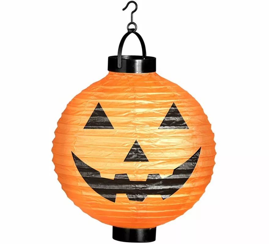 Translation missing: it.Calabaza Linterna con Luz LED de 20 cm