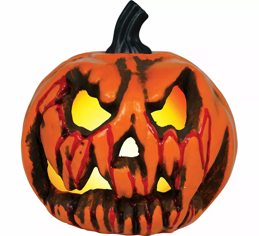 Translation missing: it.Calabaza naranja con Luz de 20 cm