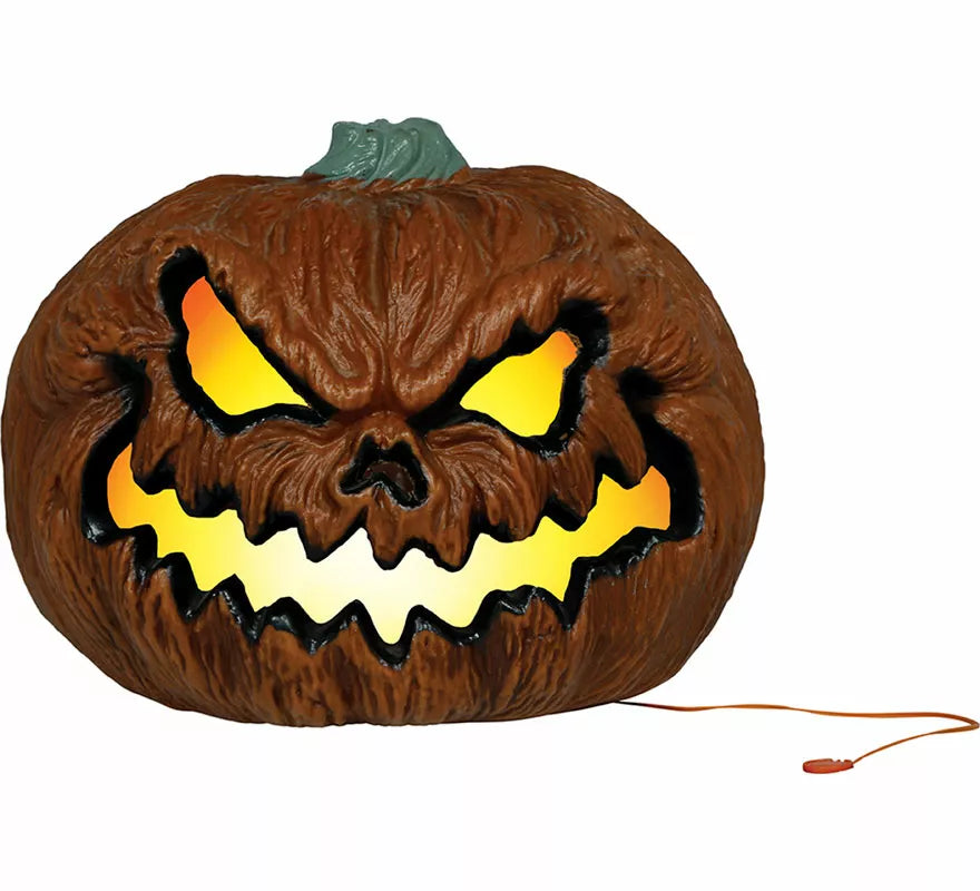Translation missing: it.Calabaza Terrorífica con Luz Intensa de 26 cm