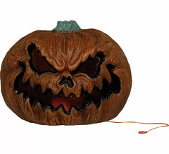 Zucca spaventosa da 26 cm con luce intensa