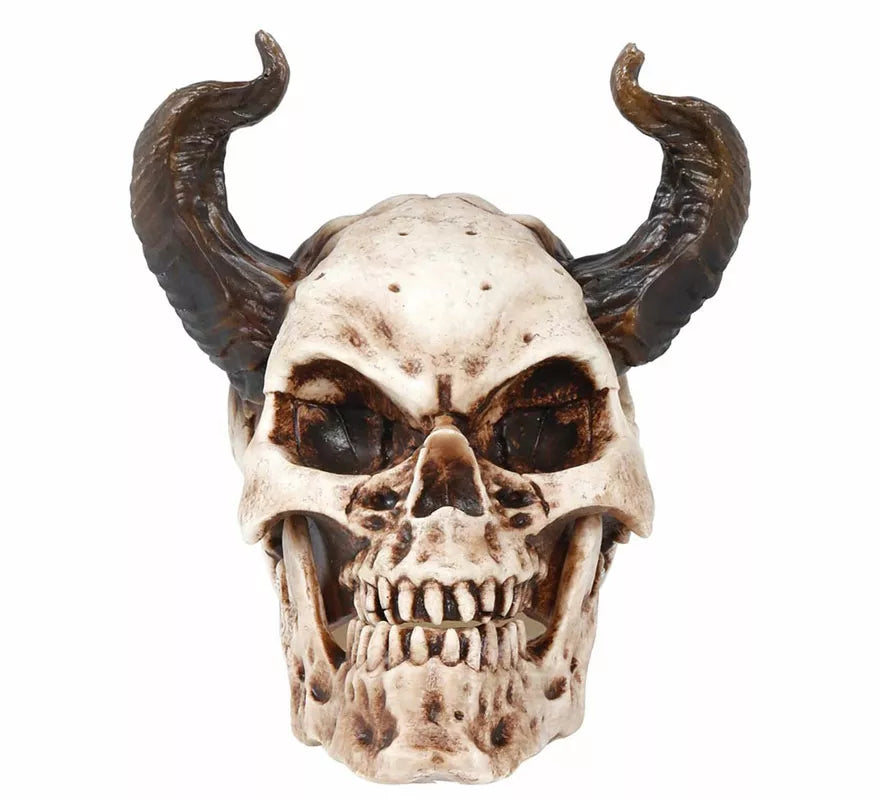 Translation missing: es.Calavera con Cuernos de 20 cm