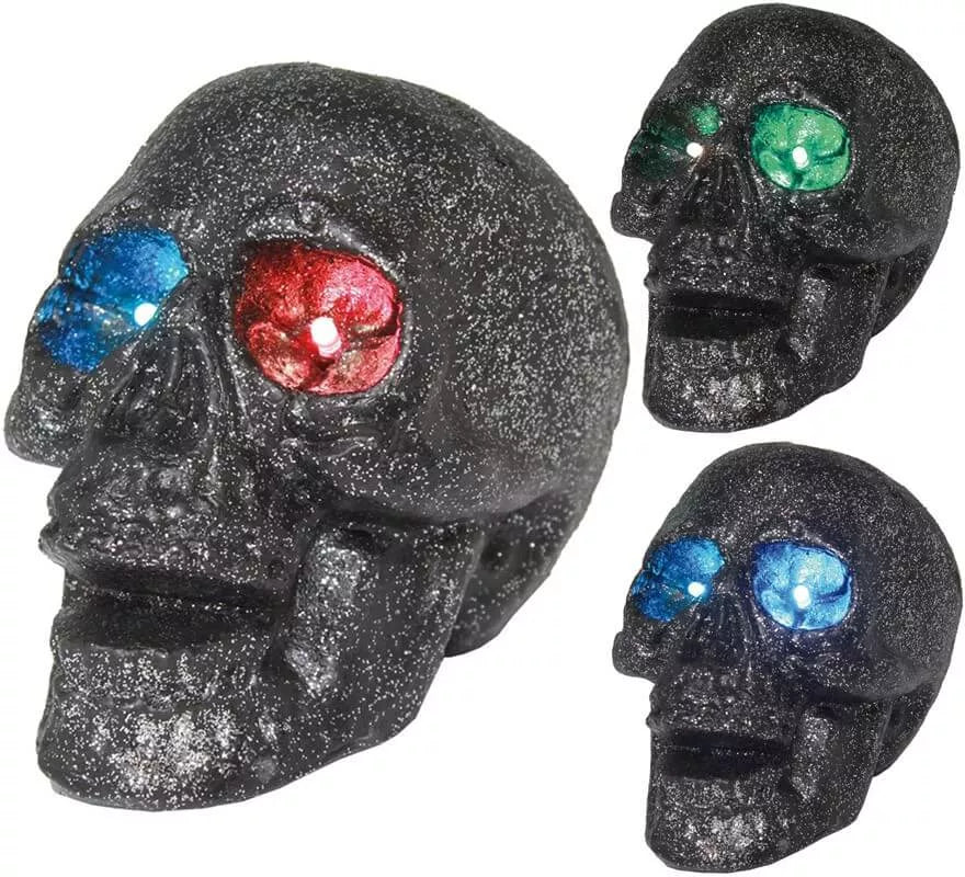 Translation missing: it.Calavera con luz en los Ojos en colores surtidos 14 cm