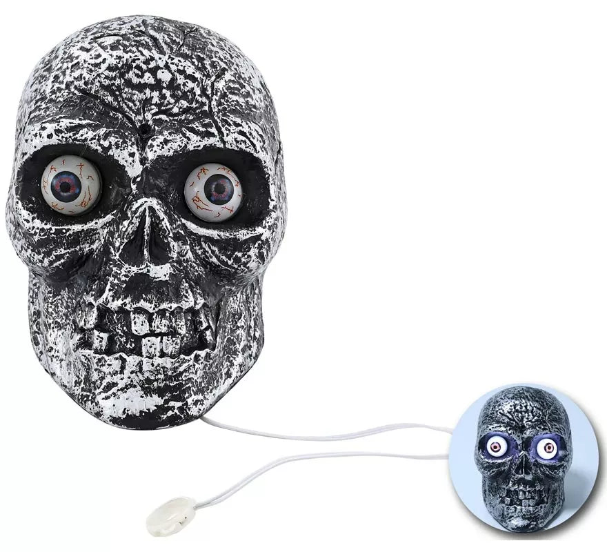 Translation missing: it.Calavera con Luz y Movimiento Sensor de 13x18x15 cm