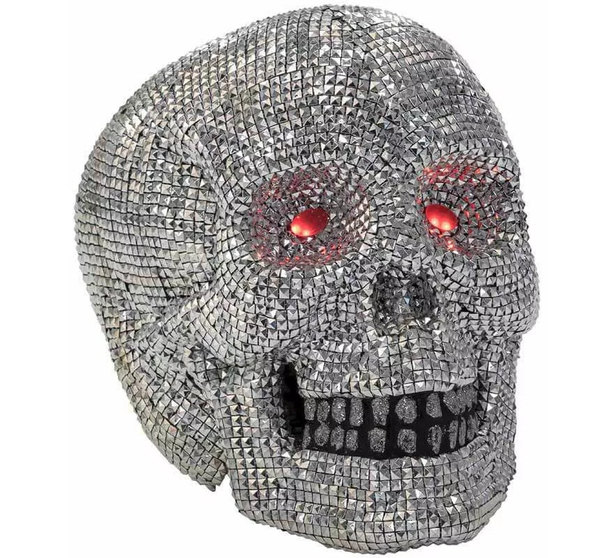 Translation missing: it.Calavera con Ojos rojos y Luz 39x48 cm