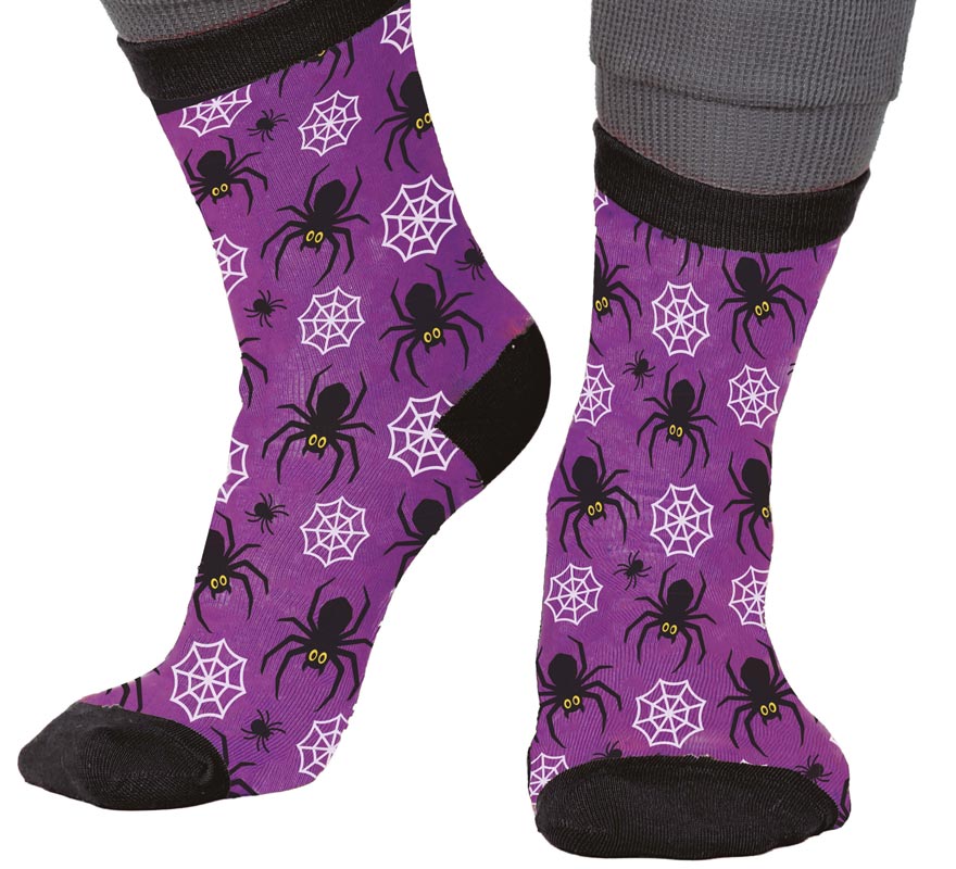 Translation missing: it.Calcetines de Arañas para Halloween en números del 22 al 48