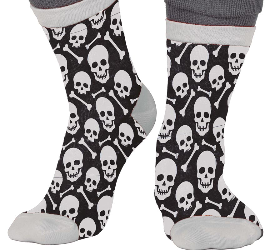 Translation missing: it.Calcetines de Calaveras para Halloween en números del 22 al 48