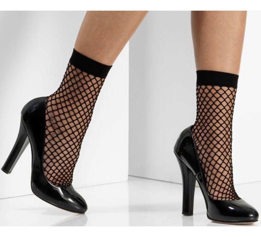 Translation missing: it.Calcetines de Rejilla Negros
