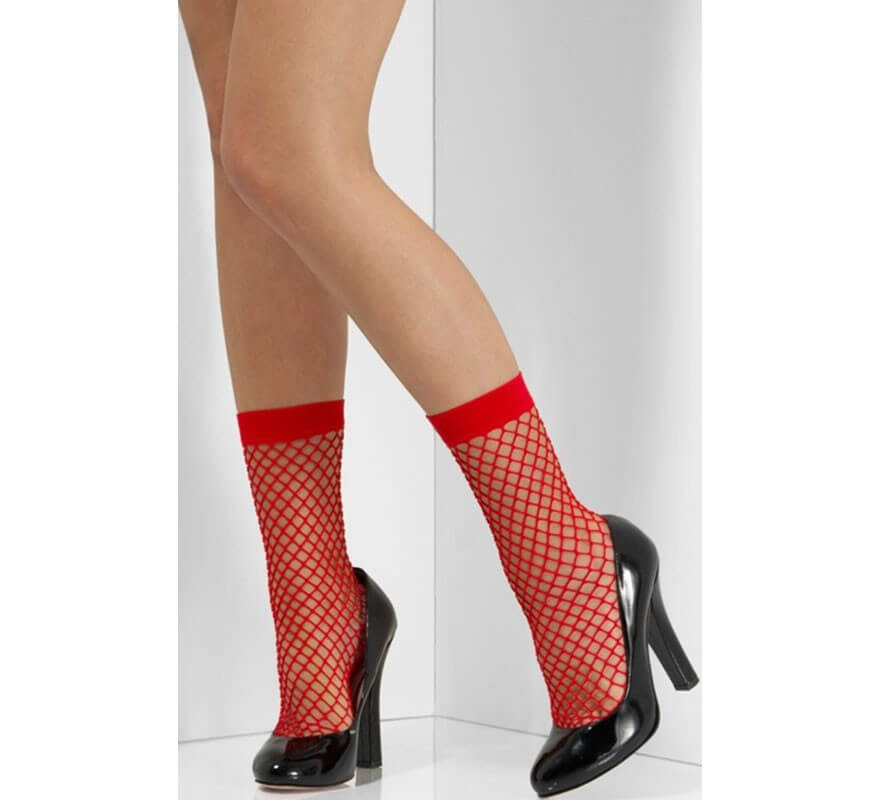 Translation missing: it.Calcetines de Rejilla Rojos