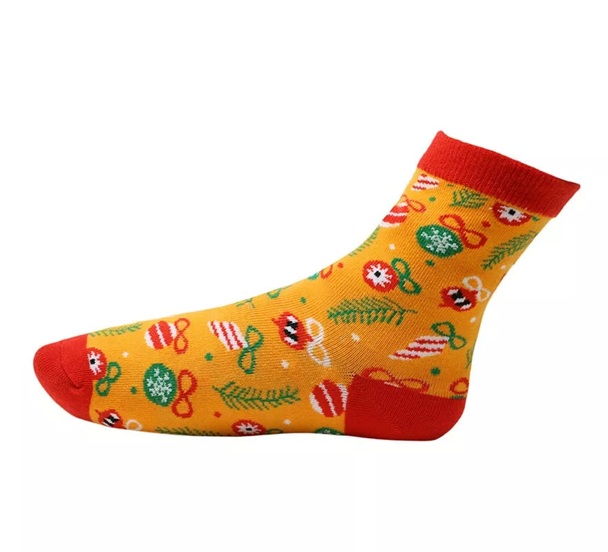 Translation missing: it.Calcetines Navideños Adornos y Hojas en números del 22 al 48