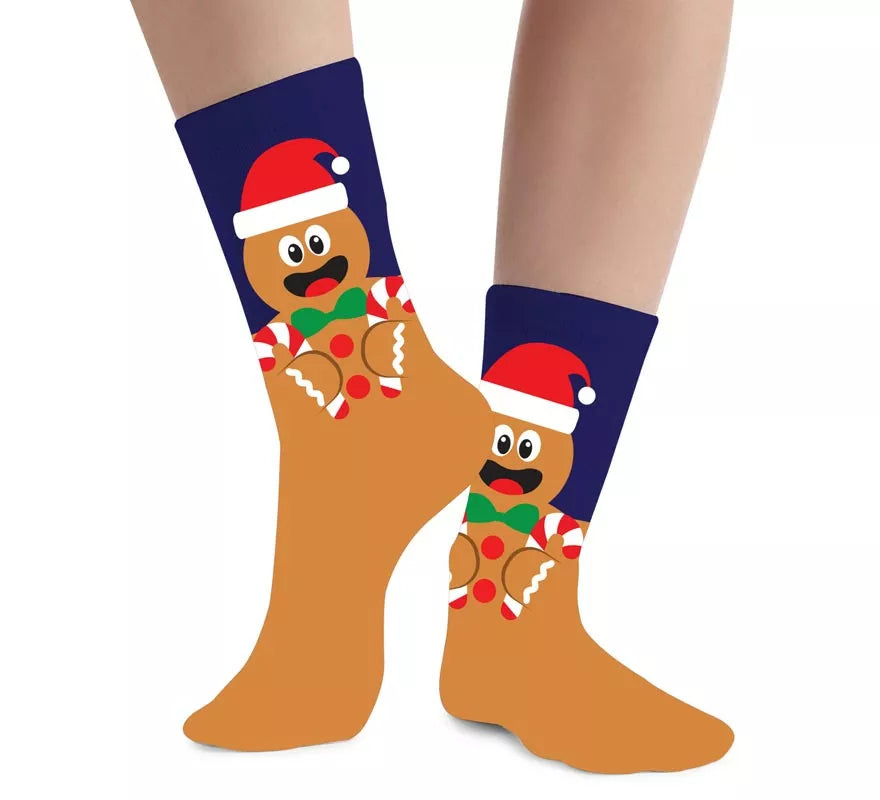 Translation missing: it.Calcetines Navideños de Muñeco de Jengibre